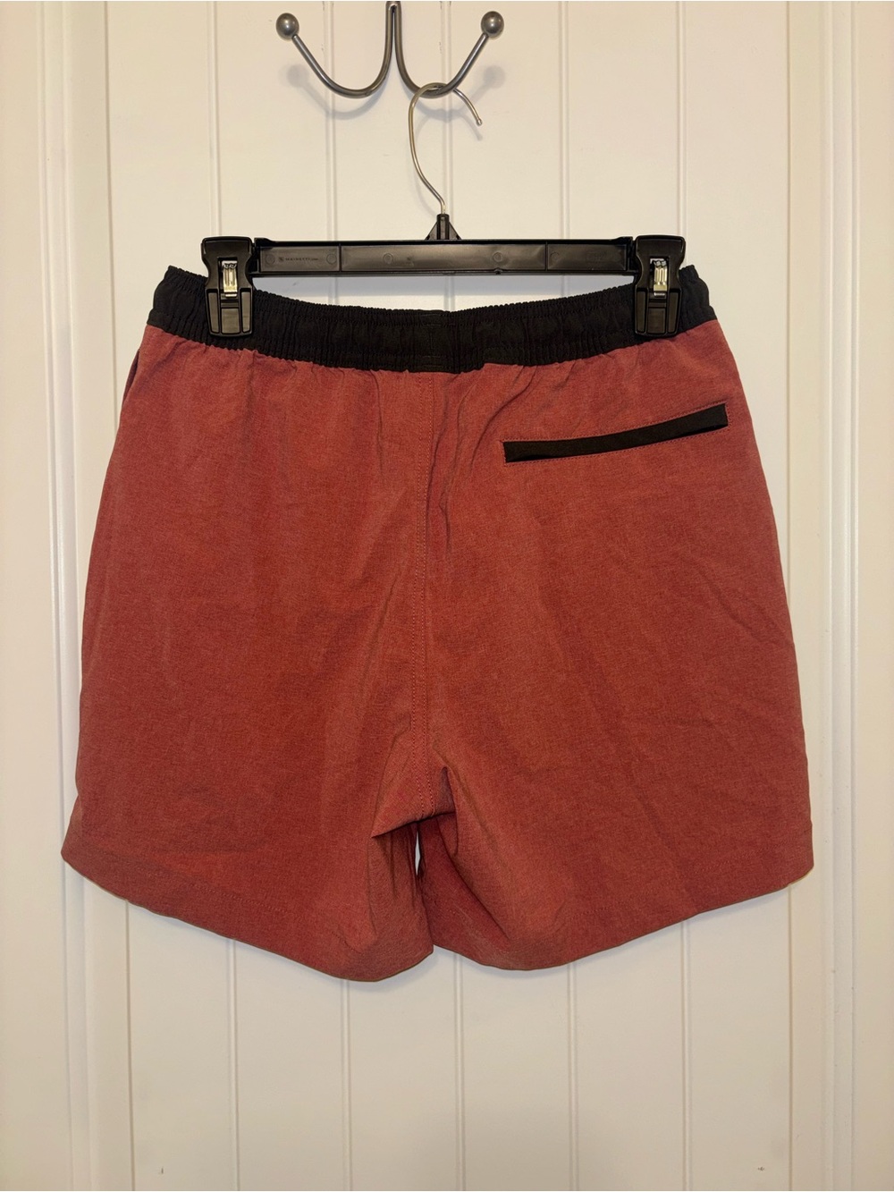 Chubbies Shorts Mens Small Red The Hot Links Stretch 5.5" Hybrid Travel Summer - Picture 7 of 10
